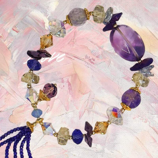 Libra amethyst star